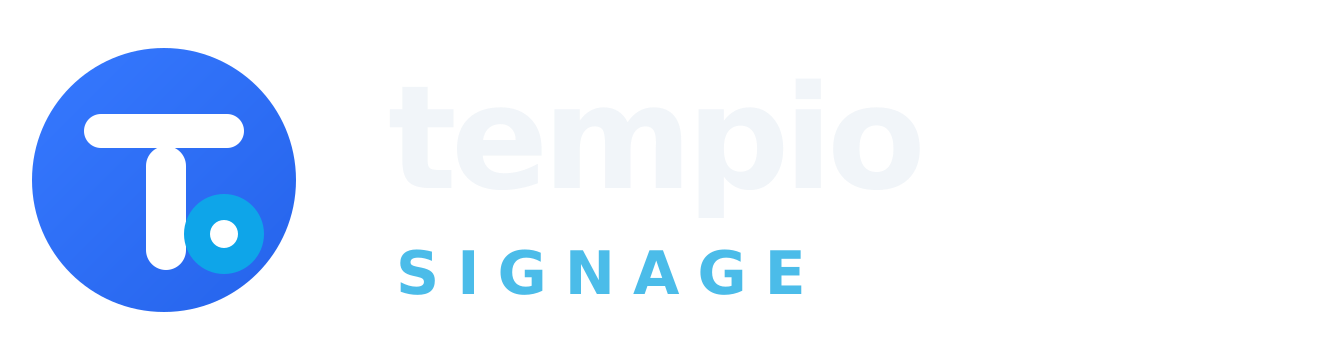 Tempio Signage